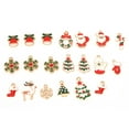 thumbnail image 3 of Colgantes navideños, 20 piezas de colgantes navideños, accesorios para manualidades navideñas, colgantes de guantes navideños, estética elegante, 3 of 9