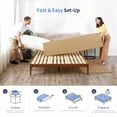 thumbnail image 5 of FDW Memory Foam Mattress 8 inch Twin Size Gel Mattress for Cool Sleep Pressure Relief CertiPUR-US Certified/Bed-in-a-Box/Pressure Relieving, 5 of 7