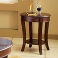 thumbnail image 3 of Troy Wooden End Table in Cherry Brown Finish, 3 of 4