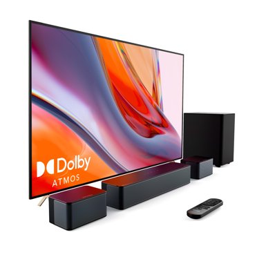 ULTIMEA Poseidon D60 Soundbar – 5.1 Channel Dolby Atmos – 410W Peak Power – With Subwoofer