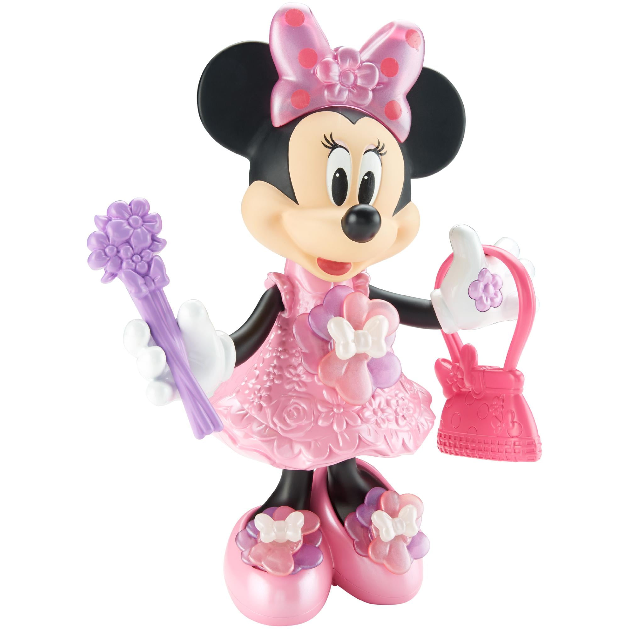 minnie mouse light up bow doll