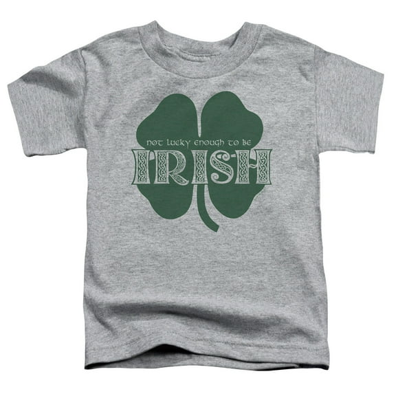 - Lucky To Be Irish - Toddler Short Sleeve Shirt - 2T
