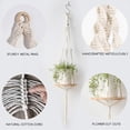 thumbnail image 3 of Colgador de plantas-estante colgante para macetas de interior-soporte decorativo para macetas-decoración del hogar para suculentas y cactus, 3 of 4