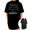 Black1, variant on Womens Jesus The Way The Truth The Life Statement Graphic Short Sleeve Crewneck T-Shirt S-5XL Black Tops