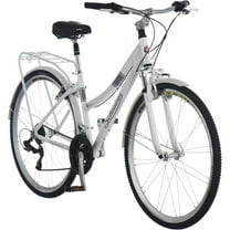 Schwinn Discover Women's Hybrid Bicycle, 700c Wheels, White, 28