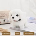 thumbnail image 4 of Apmemiss Clearance Plush Toys Puppy Electronic Toy Walking and Barking Dogs Tail Wagging Interactive Dog Toy for Kids Christmas Birthday Gift for Toddlers Girls 3 4 5 6 Year Old, 4 of 7