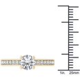 thumbnail image 4 of 1-1/4 Carat T.W. Diamond Classic 14kt Yellow Gold Engagement Ring, 4 of 5