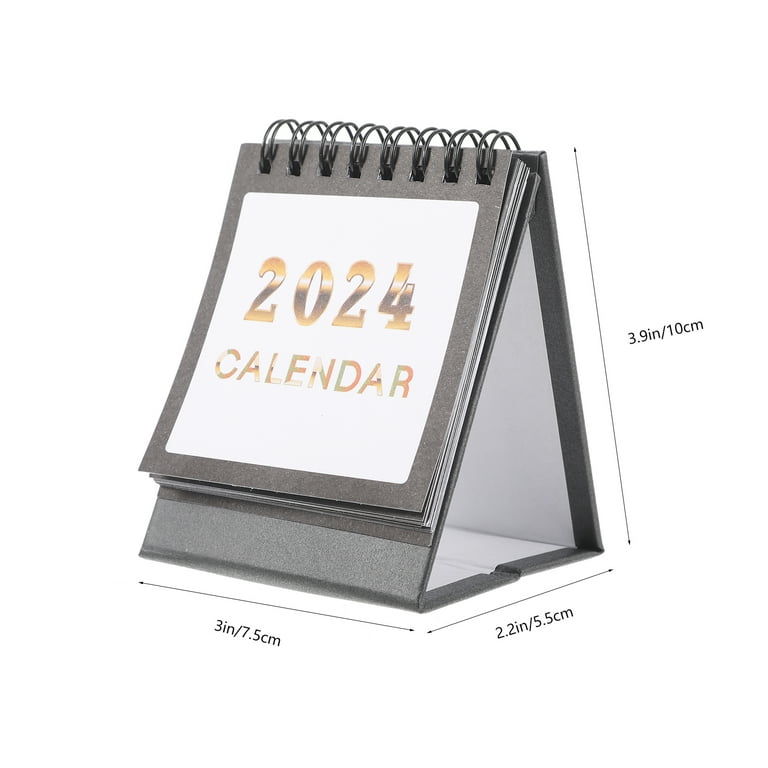 2023-2024 Wooden Desk Calendar, Gifts for Coworkers, Office