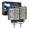 thumbnail image 1 of Par Faros Auxiliares Auto Moto 80 Led Luz, 1 of 8