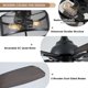 thumbnail image 3 of Ventilador de techo Hounberi Farmhouse de 56 cm con luz y mando a distancia, 3 of 9
