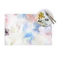 thumbnail image 4 of YFYANG Washable Heat-Resistant Placemats, 70% PVC/30% Polyester, Ink Watercolor Art Kitchen Table Mat, 12" x 18" 1 Piece, 4 of 6