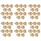 thumbnail image 1 of Paquete de 60 Perillas de Gabinete de Cepillado de 1,2 Pulgadas, Perillas Moleteadas para Gabinete de Cocina, Perillas Doradas para Cajones, Perillas Redondas para Tocador, 1 of 5
