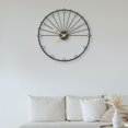 thumbnail image 1 of Reloj de Pared Macarena Reloj Silencioso de Moda Decoración D Negro, 1 of 8
