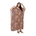 thumbnail image 4 of Gypsie Blu Women's Plus Size Rayon Kaftan Dresses Long Maxi Dress for Ladies Girls Online, 4 of 7
