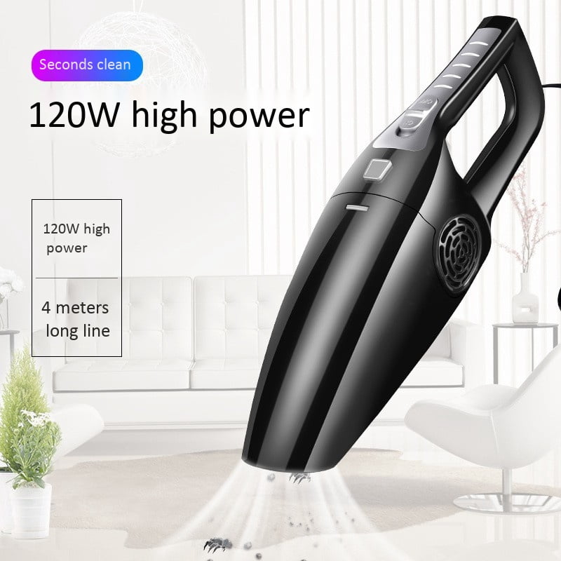 8500PA Car Vacuum & Air Blower 2 in 1 Hand Vacuum Cleaner Cordless Handheld Vacuum Adopt Sleek Lightweight Design and 120W Powerful Motor Support 2 Suction Modes for Home Car Office Portable Vacuum