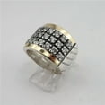 thumbnail image 3 of K-KED Retro Handmade Prinecss Cubic Zirconia 925 Silver Women Ring Delicate Jewelry Size 6-12-Style 2-6, 3 of 6
