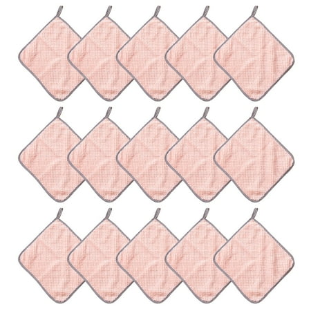 

15Pc Scouring Pad Jade Powder Pgeraug Clearance! Cleaning Cloth Daily Rag Toweldish Kitchen Cloth Dish Oilcleaning Non Stick Clothkitchen Cleaning Supplies White