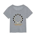 thumbnail image 2 of B91xZ T-Shirt Athlétique pour Garçons Manches Courtes Col Rond Dégradé, Gris 3-4 Ans, 2 of 4