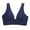 Navy, variant on Women's Seamless Plunge Bra Deep V-Neck Seamless Comfort Bra Unlined Bras Stretch for Women
