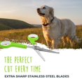 thumbnail image 5 of Mighty Paw Dog Grooming Scissors (2 Pack) | Professional Ergonomic Pet Grooming Scissors with Rounded Safety Tips & 2mm Sharp Stainless Steel Blades. for Body, Paw and Face Hair Trimmi, 5 of 9