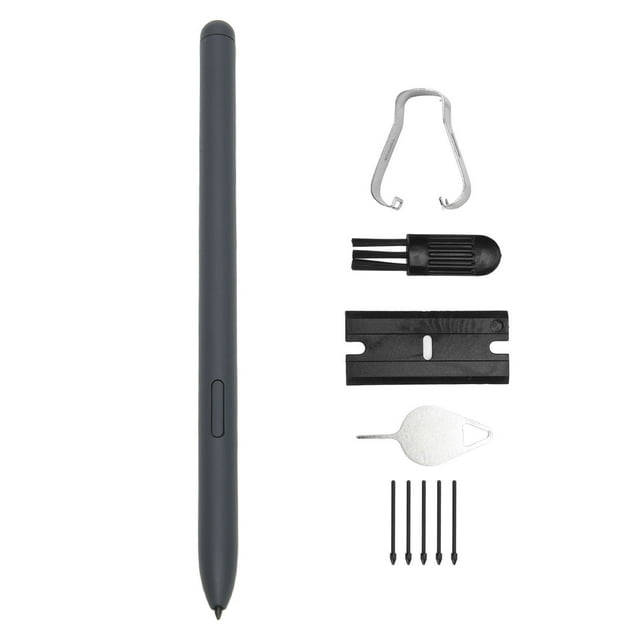 Stylus Bolígrafo inteligente Ticfox Para Tab S6 Lite SM P610 SM P615 5 puntas negro