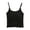 Black, variant on Womens Cami Tops with Built in Bras Adjustable Spaghetti Strap Camisole Casual Summer Pajama Shirts Sleepwear