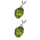 thumbnail image 3 of Minnieouse Abalorio irregular para mujer, colgantes colgantes de aniversario, joyería ligera verde elegante, hallazgos, decoraciones, 5-10 g verde 5-10 gramos 2piezas Minnieouse CBP579952, 3 of 6