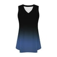 thumbnail image 6 of Giftesty Tank Tops for Women Fashion Women's Spring/Summer Solid Color Casual V-Neck Sleeveless Top Tank Top, 6 of 6