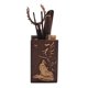 thumbnail image 4 of 5 Unidades / de Del Té Utensilios de Combinación de Accesorios Set Ebony Wood Tamaño Mediano Macarena Juego de té chino Gongfu, 4 of 7