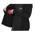 thumbnail image 5 of Little Donkey Andy Women's Lightweight Thermal Running Jacket Hybrid Quilted Full Zip Golf Jacket with Hood Black L, 5 of 7