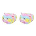 thumbnail image 2 of Qarigey Women Mens Lamb Soft Plush Slippers Shoes Winter Cartoon Sheep House Warm Type1 NO1, 2 of 6