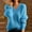 Blue, variant on "Women's V Neck Solid Color Knitted Sweater Pullover Casual Top" Silk Sweaters for Women Long Sleeve Shirt Men Semi Formal Mens Jacket Mens Tall Sweaters and Pullovers Shawl for Men Mens