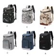 thumbnail image 4 of Bolsa aislante a prueba de fugas para 12 latas, mochila impermeable de gran capacidad para viajes y senderismo., 4 of 9