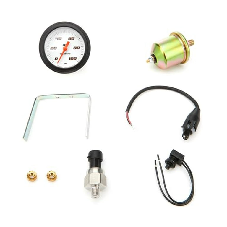 Classic Instruments Velocity White Oil Pressure 2-5/8 Full Sweep VS381WBLF Classic Instruments Velocity White Oil Pressure 2-5/8 Full Sweep VS381WBLF