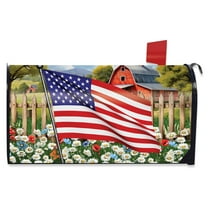 Briarwood Lane American Flower Field Oversized Mailbox Cover