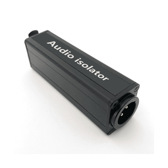 Professional Mono Common Ground Audio Isolator Acoustic Noise Filtering to Eliminate Current Sound Permalloy Isolation