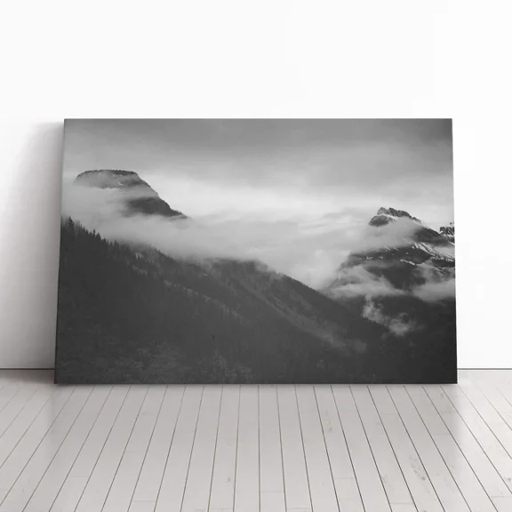 Kna Prints - Poster Ansel Adams Glacier National Park Montana 4 Picture, UNFRAMED-8x12