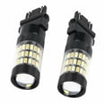 thumbnail image 2 of Super Bright Low Power 3157 3156 3057 4157 LED Bulbs for Front/Rear Turn Signal Blinker Lights Or Brake Tail Parking Lights, White Amber, 2 of 10