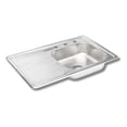 thumbnail image 1 of Fregadero Tarja Con Escurridor Empotrar Acero Inox 80x50 (Escurridor Izquierdo), 1 of 4