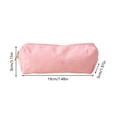 thumbnail image 3 of Lksixu Corduroy Pencil Pouch, Large Capacity Solid Color Pencil Case with Zipper, Aesthetic Stationery Organizer, Lightweight & Spacious Pencil Bag, Portable Travel Cosmetic Makeup Bag, 3 of 7