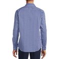 thumbnail image 2 of George Men's Classic Plaid Dress Shirt with Long Sleeves, Sizes S-3XL, 2 of 5
