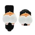 thumbnail image 2 of Car Knob Cover Protector Decoration Short Plush Cartoon AntiSlip Level Cover Gear Handbrake Cover, 2 of 7