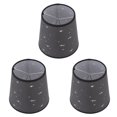 thumbnail image 4 of Fabric Lampshade, Star Pattern Soft Light Modern 3pcs E14 Lampshade Delicate Transparent  for Floor Lamp for Wall Lamp for E14 Table Lamp, 4 of 8