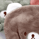 thumbnail image 3 of Toallas para secar el cabello Lindos gorros de oso Sombrero para el cabello Secado rápido Cabezal de ducha de baño Toalla Envoltura Gorro para el cabello de secado rápido, 3 of 6