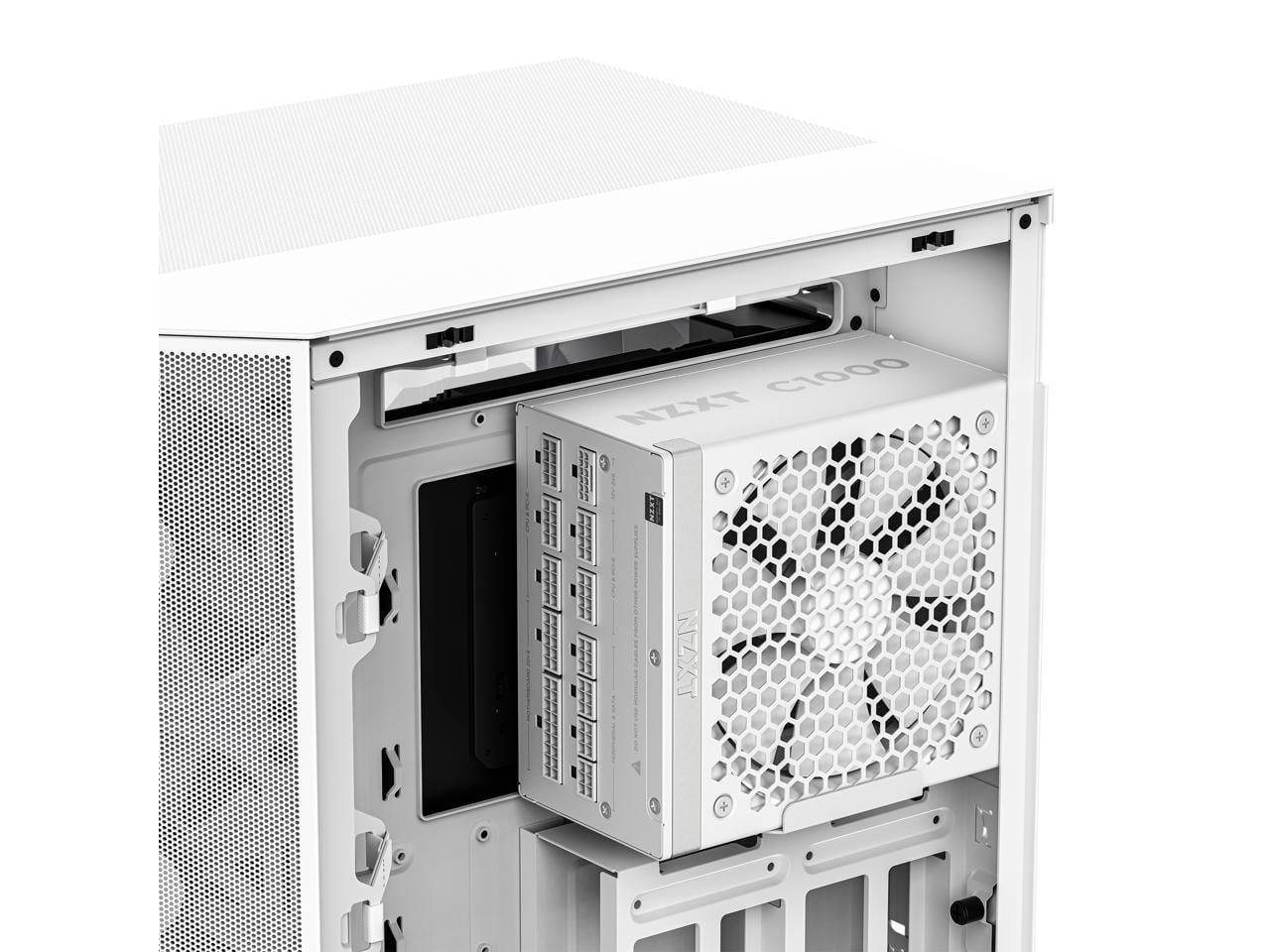 NZXT ATX 3.1 1000 Watt 80 Plus Gold Fully Modular Low-Noise Power Supply -White - PA-0G2BW-US