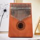 thumbnail image 1 of Kalimba pequeño de caoba, bonito instrumento de 17 teclas, regalo exquisito para niños principiantes Likrtyny Para estrenar, 1 of 6