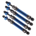 thumbnail image 2 of 4Pcs Front Rear Drive Shaft, Metal Cvd Front Rear Drive Shaft Metal Axle, High Accuracy Delicate And Control All Metal Cvd Drive Shaf For 4X4 1/10 Rc Car, 2 of 8
