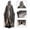 Black, variant on Halloween Costume, Ghost Cloak, Tattered Grim Reaper, Cloak Hooded Gauze, Tattered Grim Reaper Cloak Hooded Gauze Robe Distressed Fringe Halloween Costume for Spooky Season, Light Gray One Size