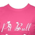 thumbnail image 3 of Pit Bull Mom Women's Slim Fit T-Shirt Pink (2XL), 3 of 4