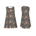 thumbnail image 7 of Honeii Animal Paw Print Women's Sleeveless Dress, Loose Fit Casual Dress for Women, Summer Fashion Dress, 7 of 7
